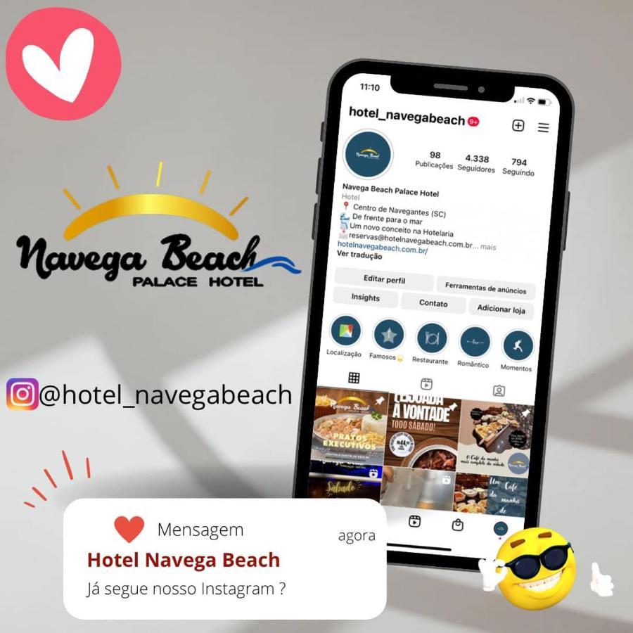 Navega Beach Palace Hotel Navegantes Luaran gambar